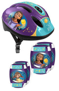 Disney Wish 5-delig Skatebescherming 50-56 cm Paars Turquoise maat S M