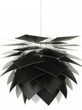 Dyberg larsen Hanglamp Pineapple Large 75 cm acryl 60W zwart