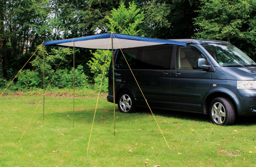 Bus -Baldachin Fjord 300 x 240 x 180 cm Polyester grau