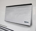 Fensterabdeckung 120 x 60 cm Polyester grau