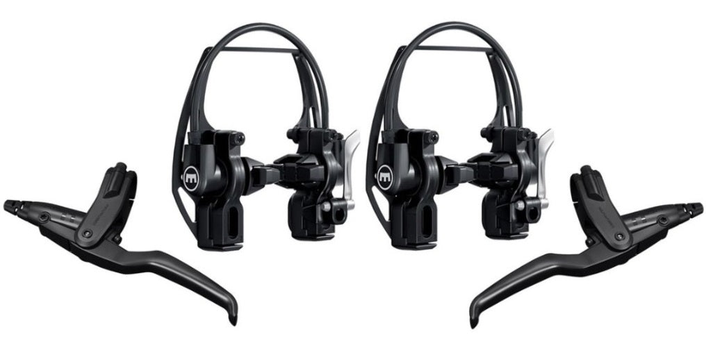 Magura HS11 evo2 hydraulische Felgenbremsen, Set vorne + hinten, 700 mm, 2000 mm, schwarz