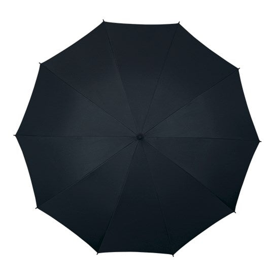 Falcone Regenschirm, winddicht, 120 cm, Polyester, schwarz