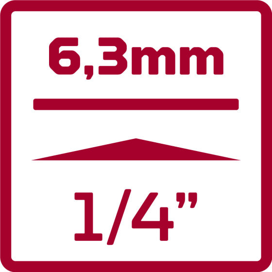 Gedore dopsleutelschroevendraaier 1 4” | + rail | 13-dlg - 3300022