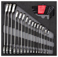 GEDORE ROTEN KEY SET 2 3 CT-Modul Silber 24-teilig