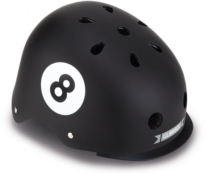 Globber Lights Helm, schwarz, Größe 48-53 cm
