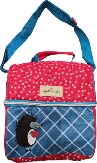 Stachelschwein Isotherm 8 x 17 x 22 cm rot/blau