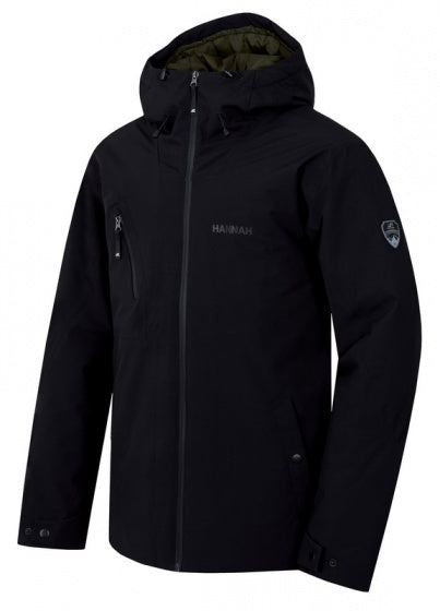 Hannah Outdoorjas Derk heren polyester antraciet maat XXL
