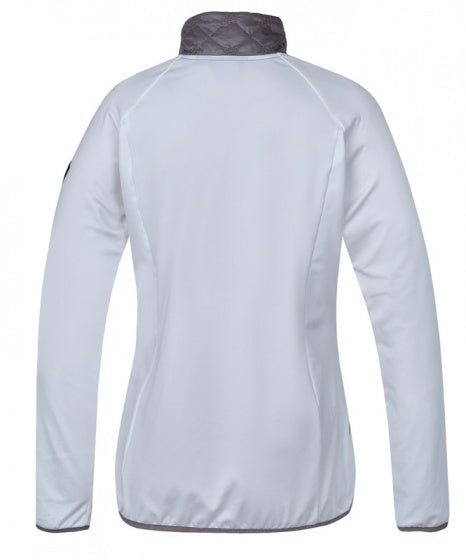 Hannah Outdoorvest Elsa dames polyester wit grijs maat 36