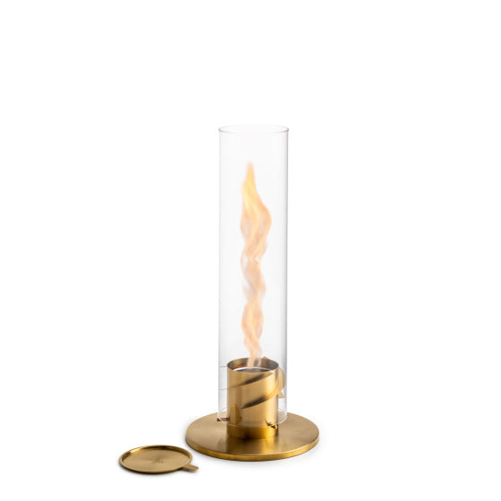 Höfats Spin 120 Stimmungslaterne Edelstahl 23 x 54 cm Gold