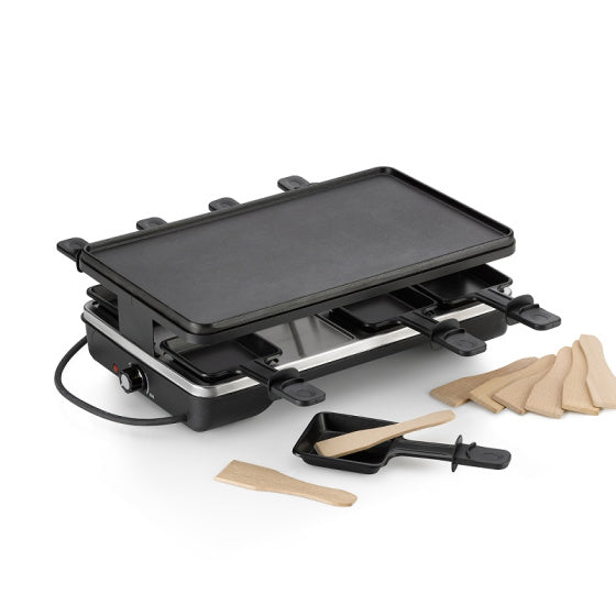 Kela Geneva Gourmet Raclette 8 Men schwarz
