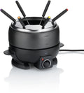 Kela Simplon elektrische fondueset 6 personen 1,7L zwart