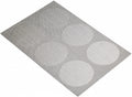 Kitchencraft Placemat 30 x 45 cm PVC polyester zilvergrijs