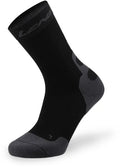 Lenz Sokken Compression 7.0 Mid merinowol zwart maat 35-38