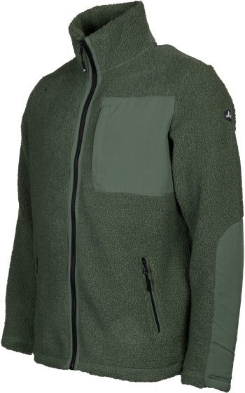 Life line Artic Sherpa Fleece Jack heren groen maat XXL
