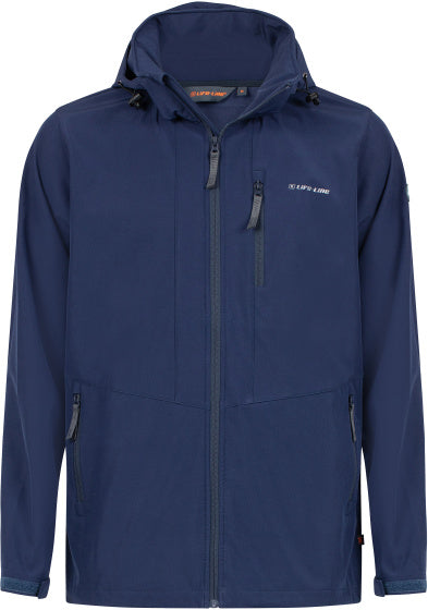 Life line Hidde Softshell Jas Heren Blauw Maat XL (50)