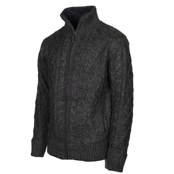 Life line Morgan 2 Morgan knit full zip heren groen maat XL