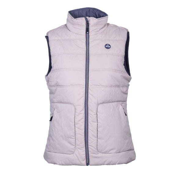 Life line Tully Fake Down bodywarmer dames beige maat S