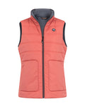 Life line Tully Fake Down bodywarmer dames rood maat XXL