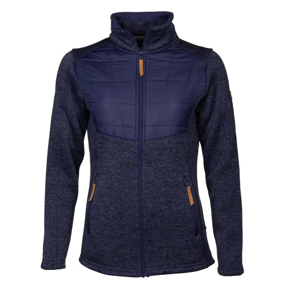 Life line Willemijn fleecevest dames donkerblauw maat 4XL