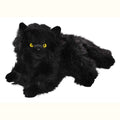 Liegende schwarze Perserkatze 30 cm