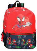 Marvel Spider-man Go rugzak junior rood zwart