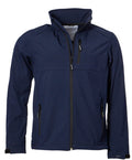 Maupiti Marlon softshell jas heren blauw maat 3XL
