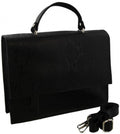 Mh bijoux Schoudertas dames 28 x 21 x 5 cm leer zwart 2-delig
