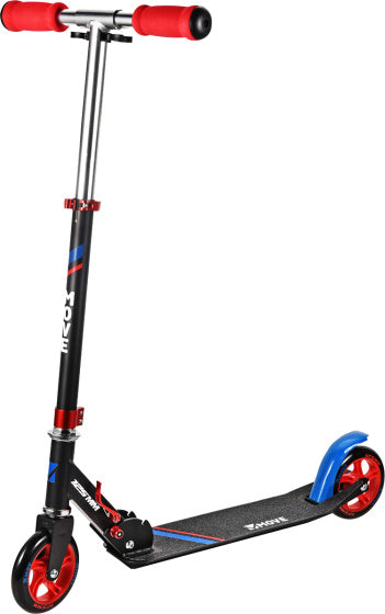 Move 125 2-wiel kinderstep opvouwbaar junior zwart rood