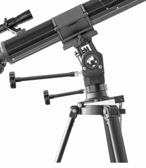 Linsenteleskop 70/900 45x-337x Aluminium Schwarz