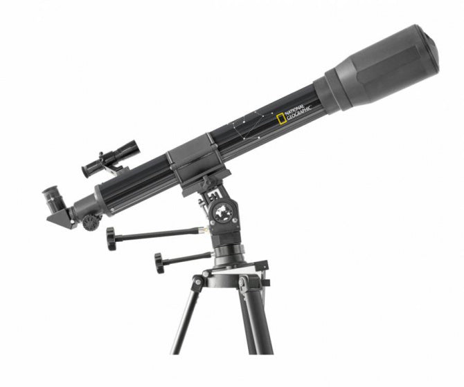 Linsenteleskop 70/900 45x-337x Aluminium Schwarz