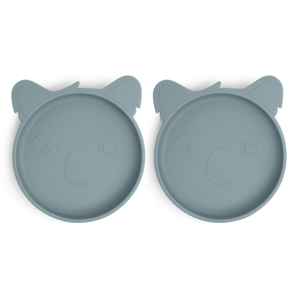 Nuuroo Nuuroo Akila silicone plate 2-pack Koala
