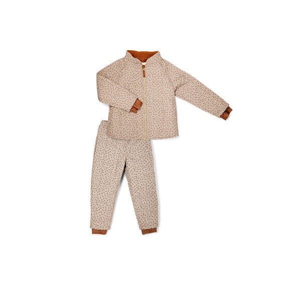 Nuuroo Nuuroo Liv thermo set-Cobblestone Leaf junior