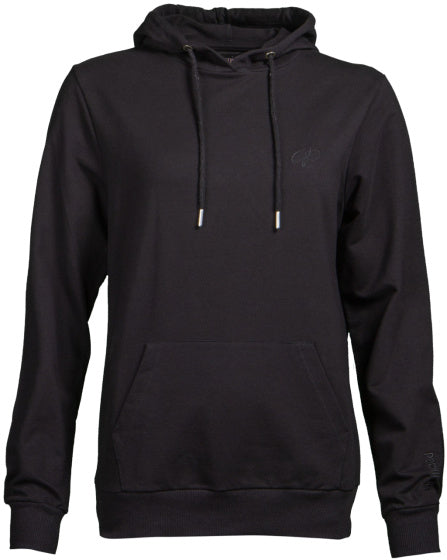 Papillon Sweat Hoody Katoen Dames Zwart Maat L