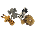 Papoose Toys Papoose Toys African Animal Finger Puppets 4pc
