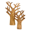 Papoose Toys Papoose Toys Carved Tree Set 2pc