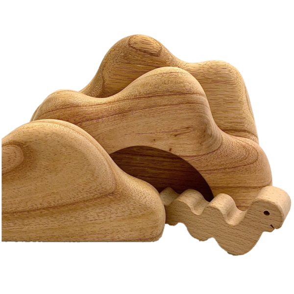 Papoose Toys Papoose Toys Cave and worm 4pc