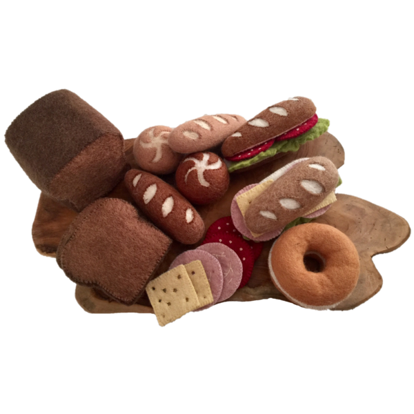 Papoose Toys Papoose Toys Deluxe Bread Set 34pc