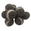 Papoose Toys Papoose Toys DGrey Felt Balls 3.5cm 20