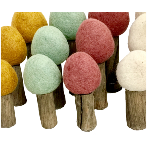 Papoose Toys Erdwaldbäume/12St