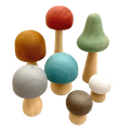 Papoose Toys Papoose Toys Earth Mushrooms 7pc