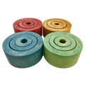 Papoose Toys Papoose Toys Earth Nested Tubes 12pc