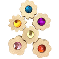 Papoose Toys Papoose Toys Gem Counting Flowers 6pc