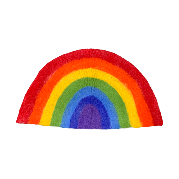 Papoose Toys Papoose Toys Half Rainbow Mat