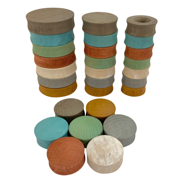 Papoose Toys Papoose Toys Mini Earth Rounds 28pc