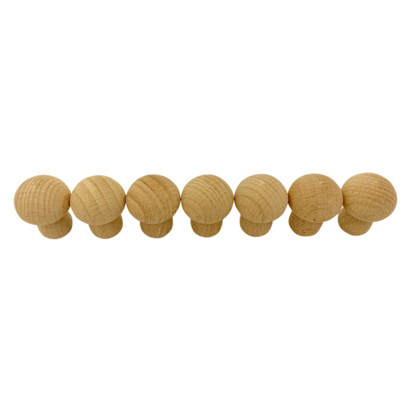 Papoose Toys Mini Naturpilze/7St