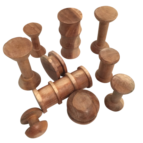 Papoose Toys Papoose Toys Mixed Shaped Spool Set 10