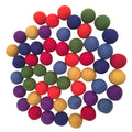 Papoose Toys Papoose Toys Rainbow Balls 49pc 3.5cm