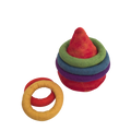 Papoose Toys Papoose Toys Rainbow Quoits