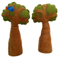 Papoose Toys Papoose Toys Tree + Bird 2pc