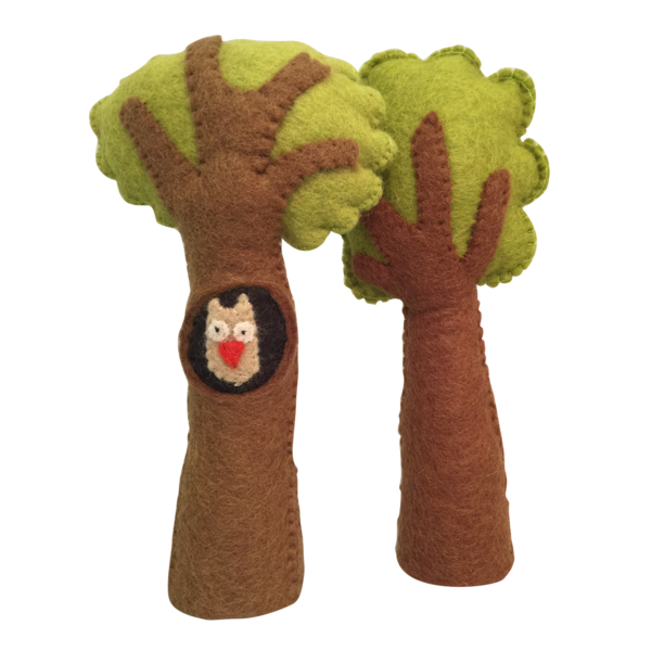 Papoose Toys Papoose Toys Tree + Owl 2